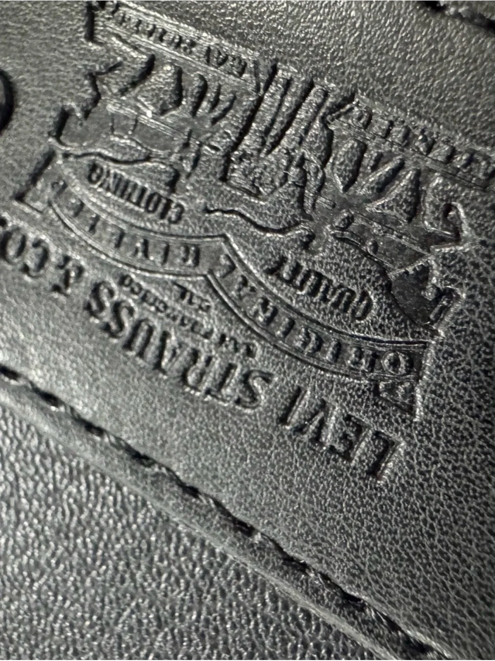 Levi's Black Faux Leather Wallet (New Without Tags)